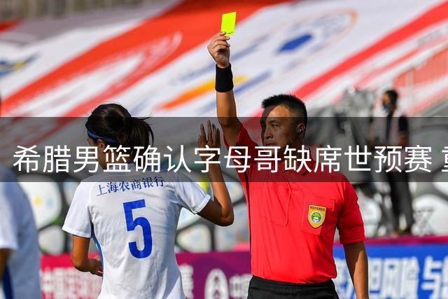 希腊男篮确认字母哥缺席世预赛 重点考虑球员健康保护